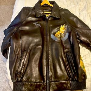 Frank Morrison “Hoops” Leather Jacket 2XL